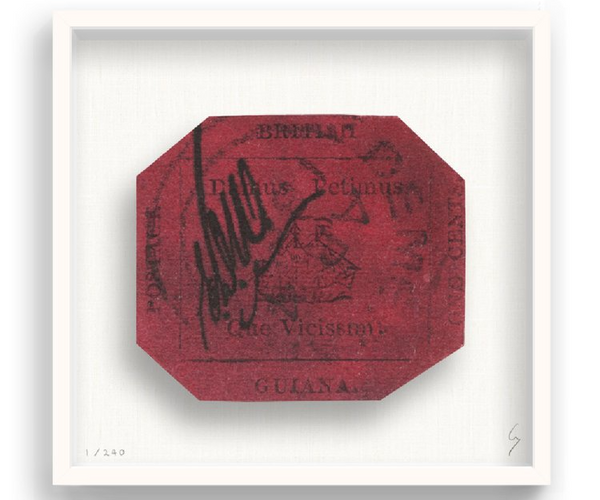 British Guiana - 1 CENT MAGENTA FRONT – PANTOGRAPHY British Guiana - 1 CENT MAGENTA FRONT – PANTOGRAPHY