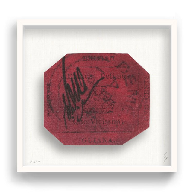British Guiana  - 1 CENT MAGENTA FRONT