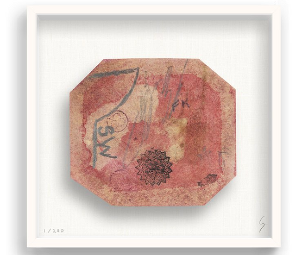 British Guiana One Cent Magenta  The British Guiana One-Cent Black on Magenta | Three